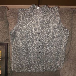 Express portofino sleeveless top